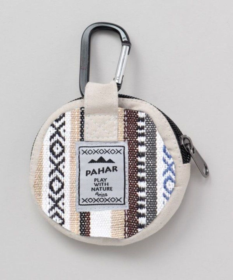 【Hot Pre-Order】Nepal Weaving Totem Round Coin Purse (Five Colors) NSRP2124 - กระเป๋าใส่เหรียญ - วัสดุอื่นๆ หลากหลายสี