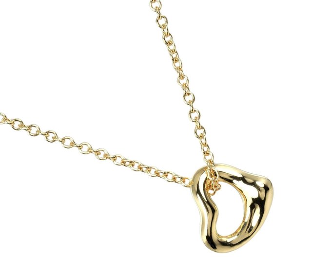Elsa Peretti® Open Heart Pendant in Sterling Silver, 7 mm