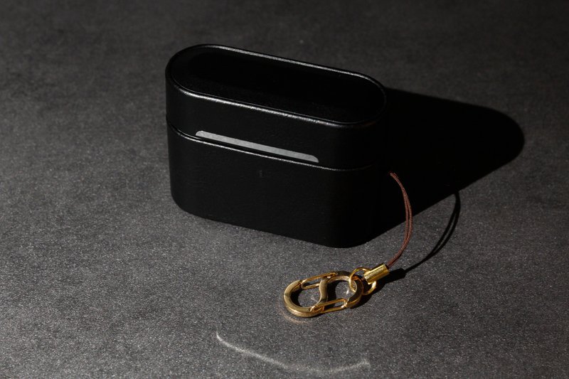 UNIC耳機殼擴充機能S鉤/ Airpods Pro2專用快拆S鉤/ 手機吊繩掛飾 - airpods/耳機保護套 - 不鏽鋼 金色