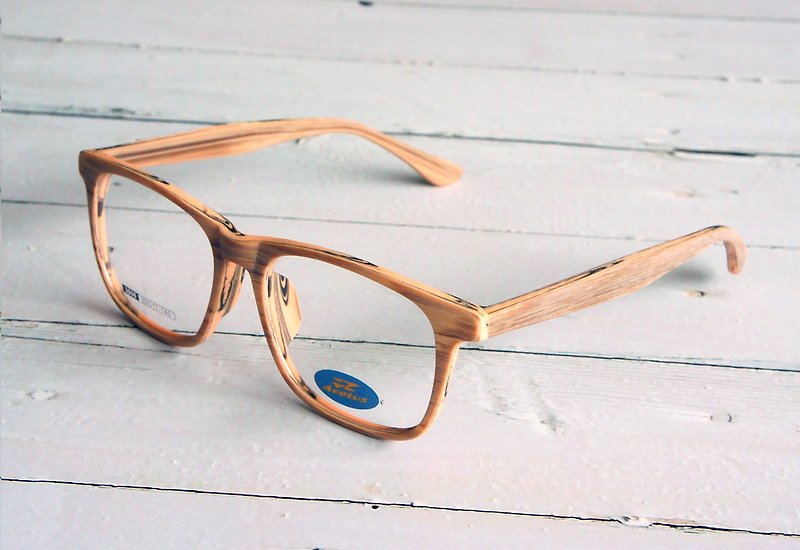 Aeolus 版料木紋手工鏡框(3008) - 眼鏡/眼鏡框 - 其他材質 