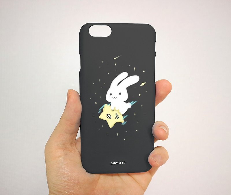Cute Phone Case, iPhone , Galaxy, Art Character Cute Case - Phone Cases - Plastic Black