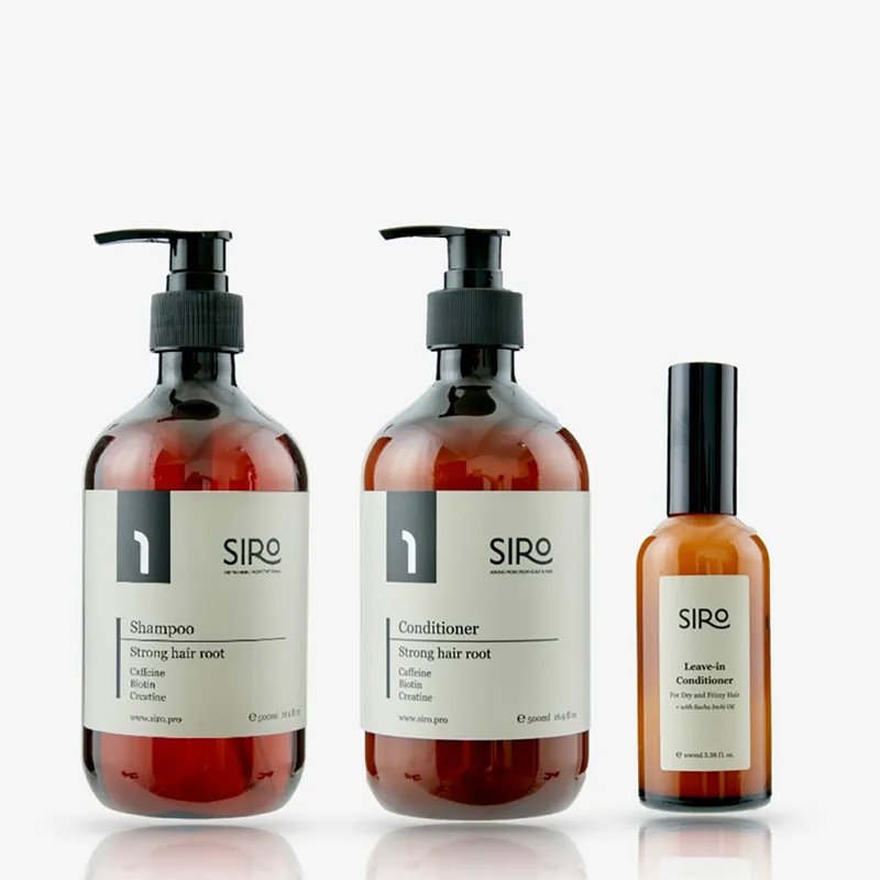 【SIRO】No.1 Hair Root Strengthening Kit - Shampoos - Other Materials 