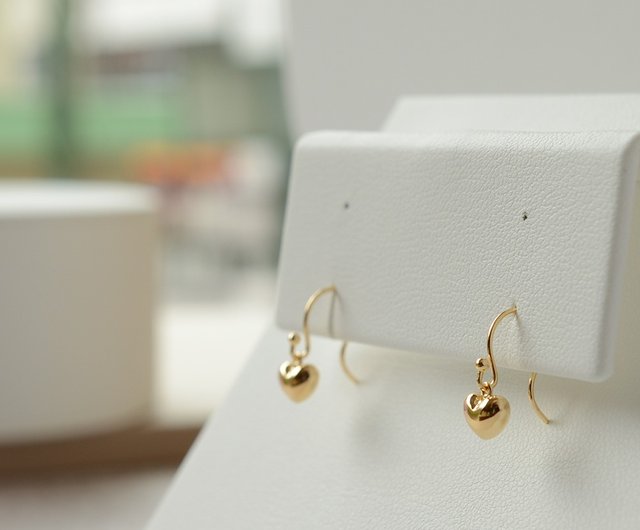 耳環　金環　①②まとめて Lucy's-排鑽愛心耳環(113014)