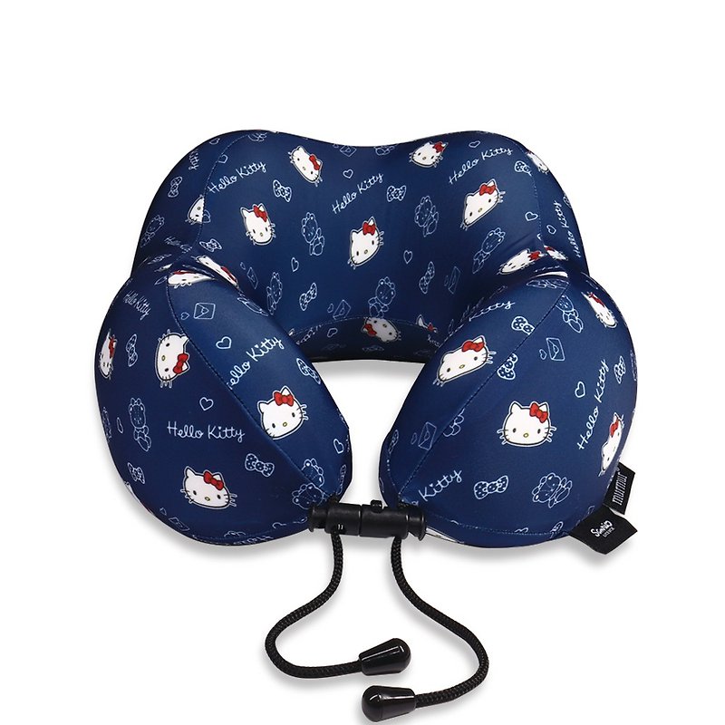 Murmur pressure neck pillow / Hello Kitty teddy bear NP013 - Neck & Travel Pillows - Polyester Blue