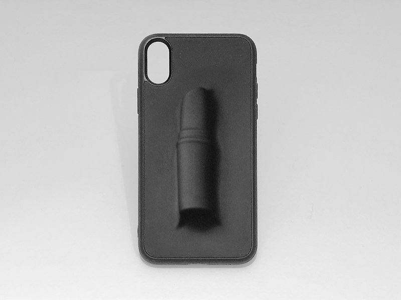 VF Matte iPhone手機殼 口紅款 - 手機殼/手機套 - 其他材質 黑色