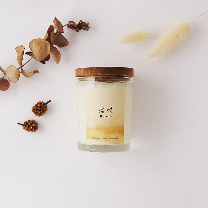[Warm] Frankincense + Citrus Fragrance, Soy Essential Oil Candle, 60g丨Room Fragrance - Candles & Candle Holders - Plants & Flowers 
