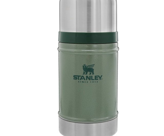【未使用】旧ロゴ STANLEY 真空ボトル＆フードジャーセット シルバー 未使用】旧ロゴ STANLEY 真空ボトル＆フードジャーセット シルバー