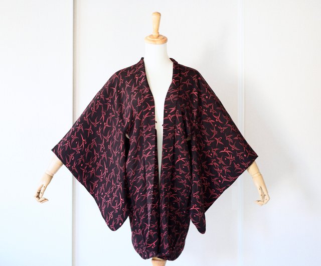 vintage silk kimono jacket