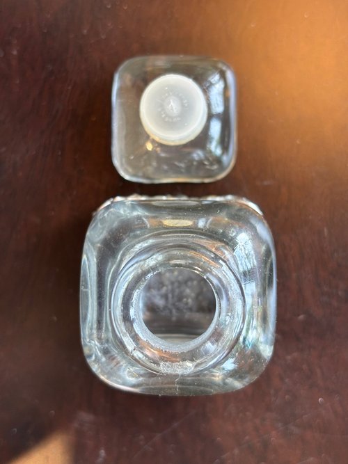 フランス　古い香水瓶　アールヌーボー フランス 古い香水瓶 アールヌーボー