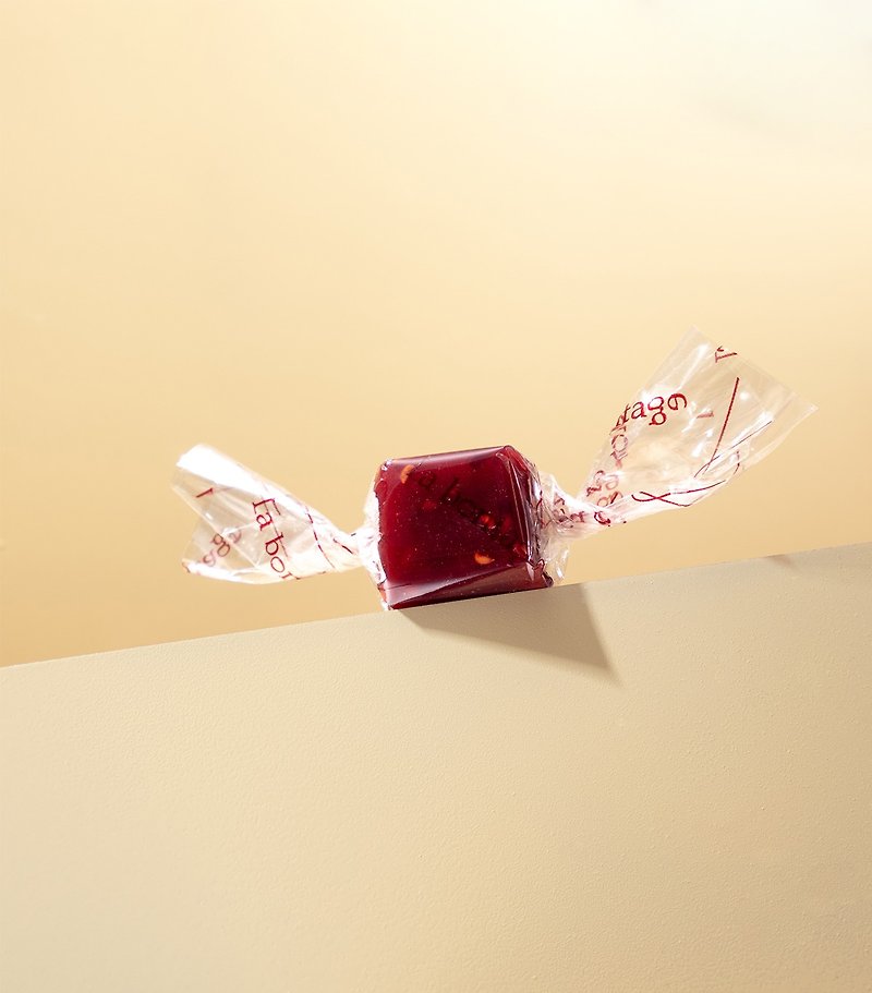 【玫瑰覆盆莓法式牛奶糖】 天然手作、微Q輕嚼感、不黏牙 (冷藏) - 蛋糕/甜點 - 新鮮食材 紅色