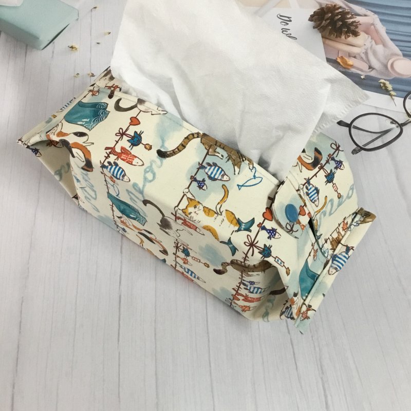 Clothes drying fun with tissue paper cover for home car - Tissue Boxes - Cotton & Hemp Transparent