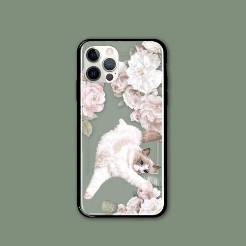 CreASEnse 創感品味 攜帯電話ケース 插畫家客製化手繪畫 寵物防摔手機殼 Pet-Painting 支援各品牌