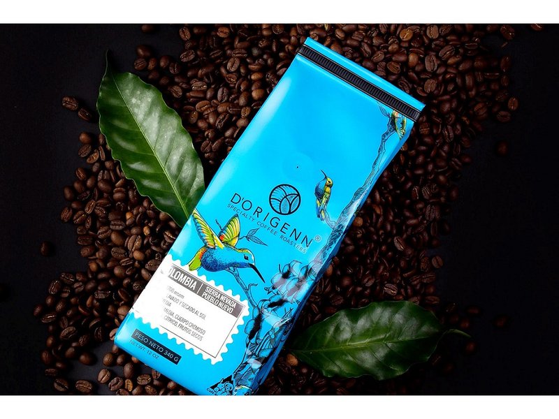 【D-ORIGENN】藍蜂 - LA PALMICHAL 莊園 - 中烘培 -340g - 咖啡/咖啡豆 - 濃縮/萃取物 藍色