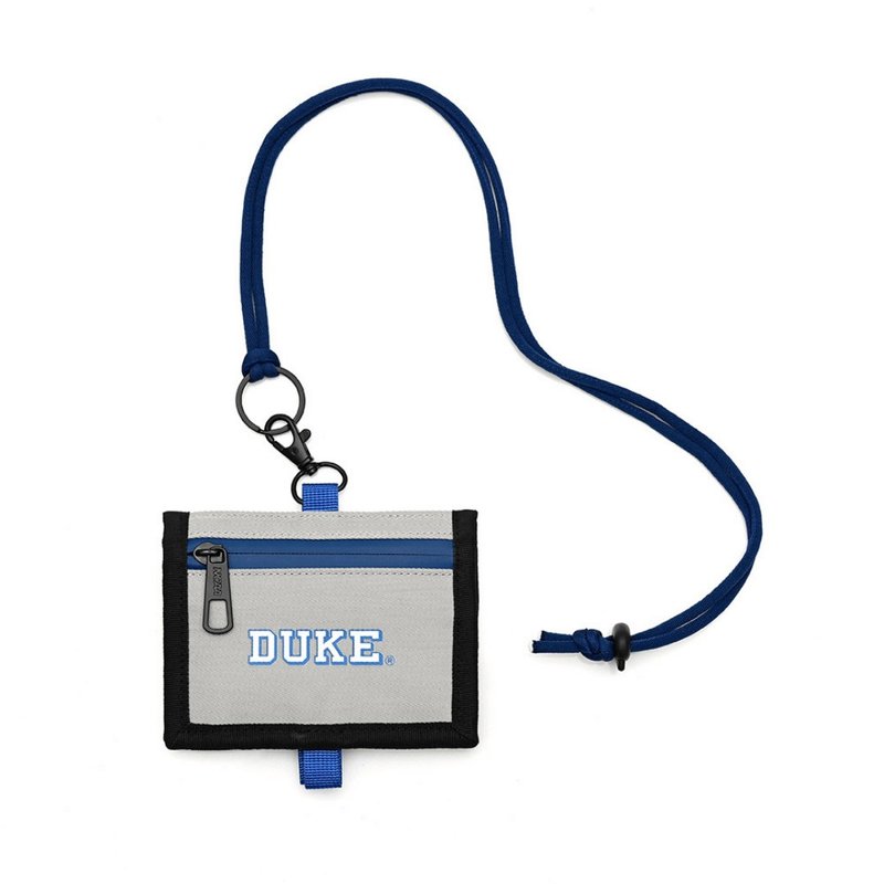 NCAA Duke University Duke Neck Coin Purse - Gray - Coin Purses - Polyester 