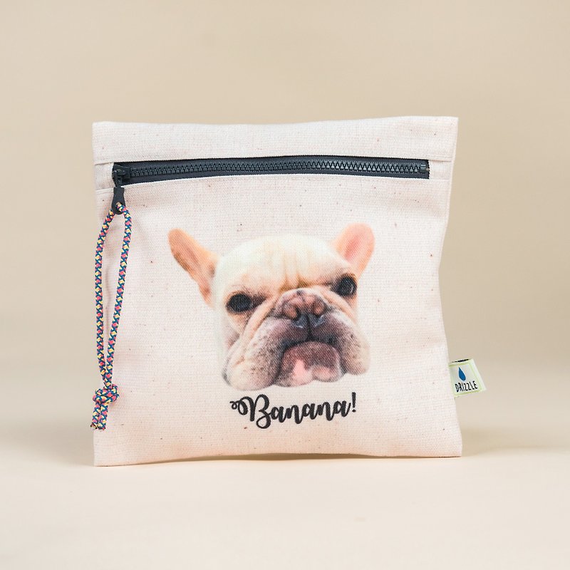 Customized pet flat storage bag / use his photos to make the most practical small bag - Custom Pillows & Accessories - Polyester 