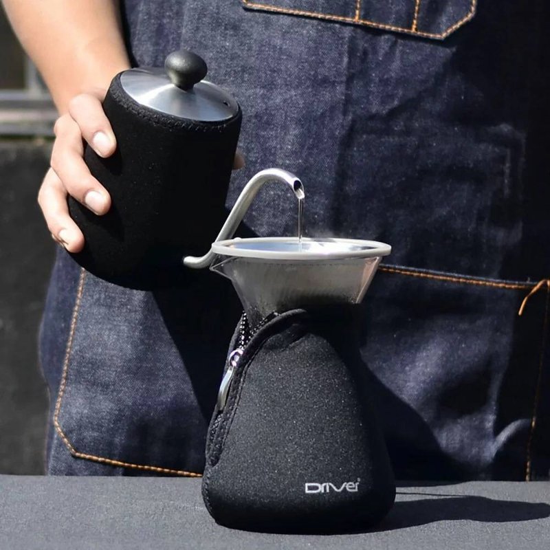 【DRIVER】Professional hand-brewing pot 600ML_hand-brewing coffee/equipment - Coffee Pots & Accessories - Stainless Steel 