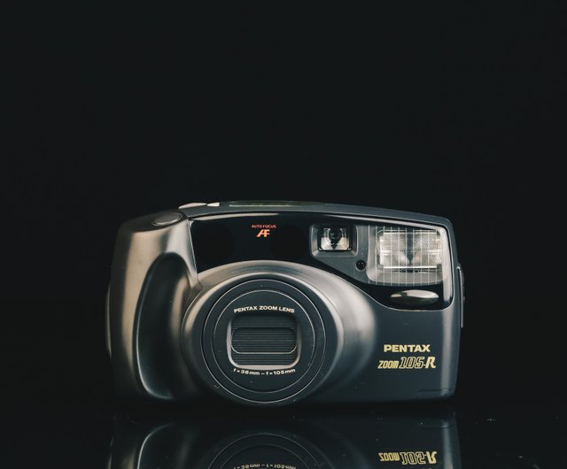 フィルムカメラ PENTAX zoom105-R ペンタックスズーム105-Rフィルムカメラ：38-105mmレンズ、ケース付き