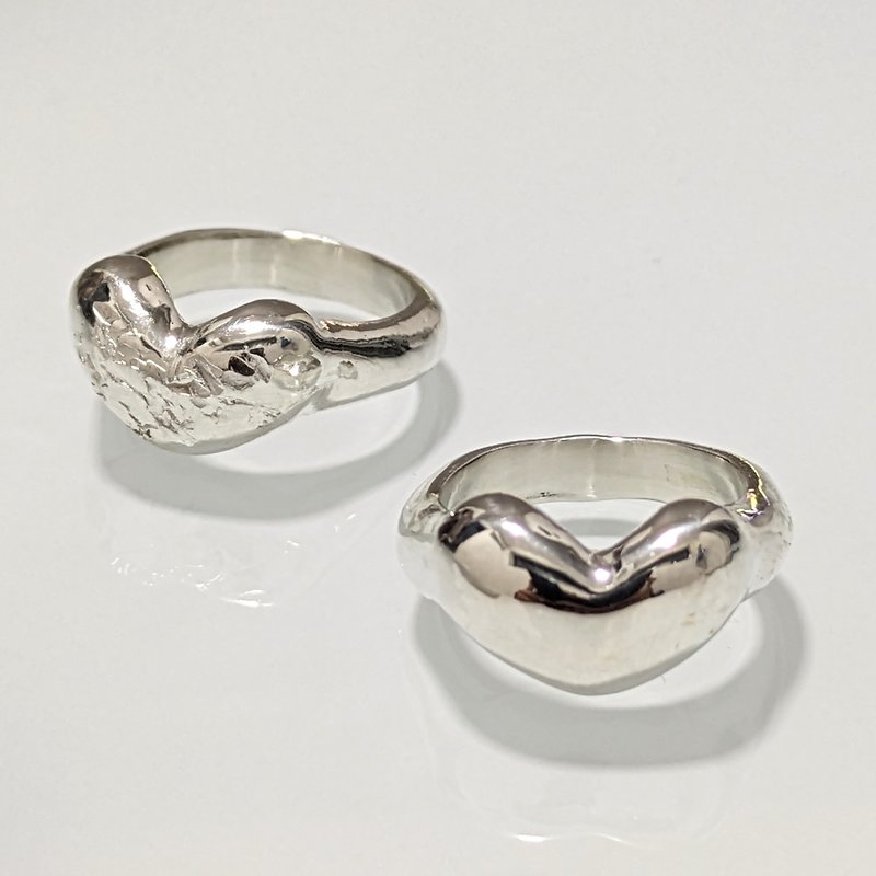 Heart Ring - General Rings - Other Metals Silver