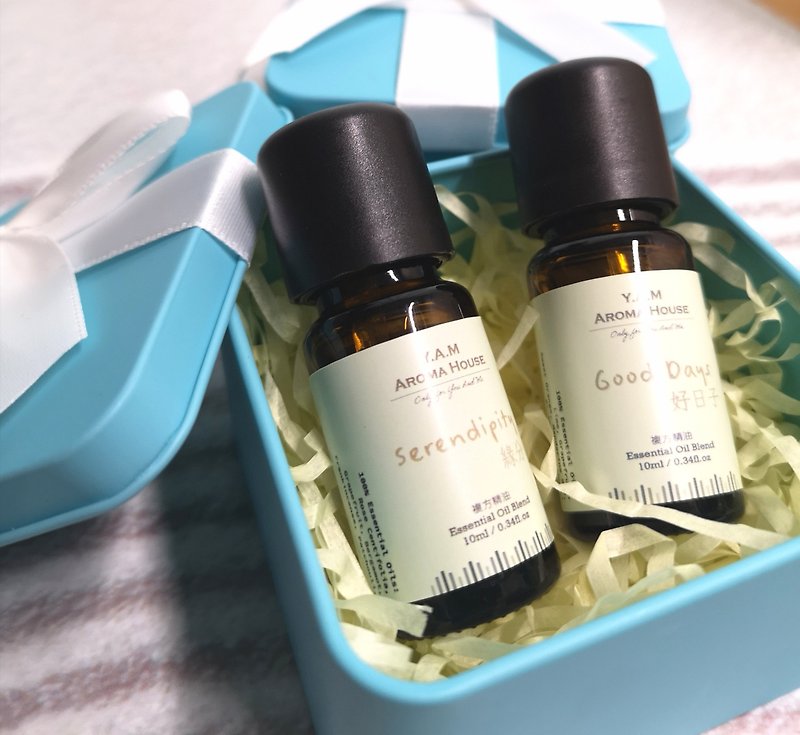[Compound Essential Oil] Good Day + Fate Set | Plant Extract Energy Gift Box - Fragrances - Essential Oils 