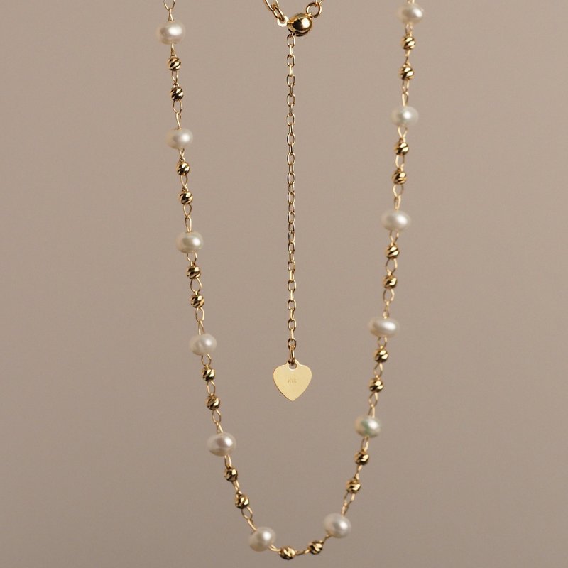 Ariel Pearl Necklace - สร้อยคอ - เครื่องประดับ 