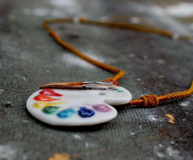 Art Palette Necklace