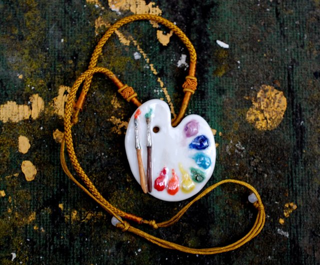 Art Palette Necklace