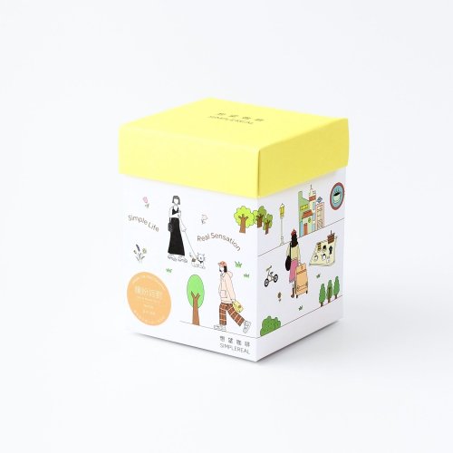 SIMPLEREAL 想望咖啡 繽紛派對咖啡浸泡禮盒 淺中深焙 綜合風味5入/10入