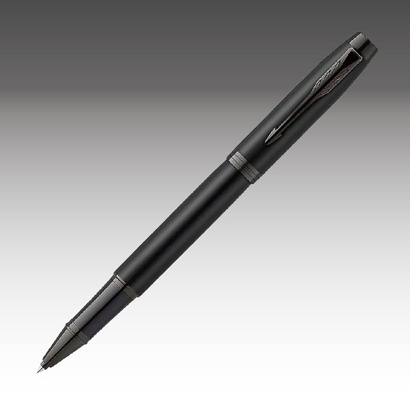 Parker 派克 新IM 特別款理性黑鋼珠筆 免費刻字 - 鋼珠筆 - 其他金屬 黑色