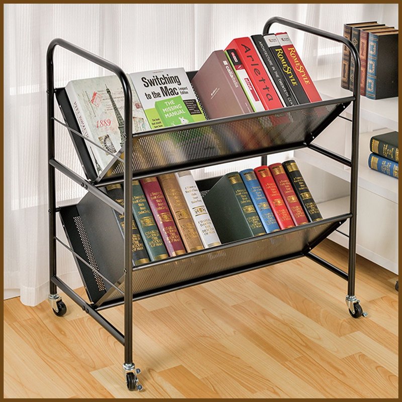 【ikloo】台製可移動式收納架/置物推車 - 置物架/籃子 - 其他材質 