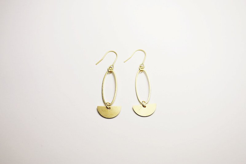 Only brass series ve92 - Earrings & Clip-ons - Other Metals Gold