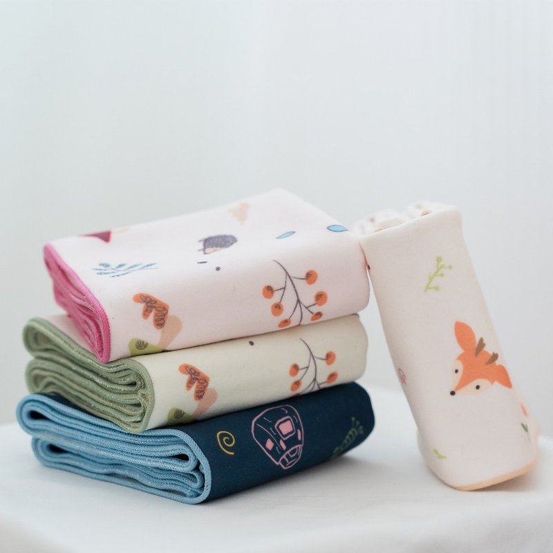 Holdme hair towel wrap_The world-1st Self Stick hair towel wrap - ผ้าขนหนู - เส้นใยสังเคราะห์ หลากหลายสี