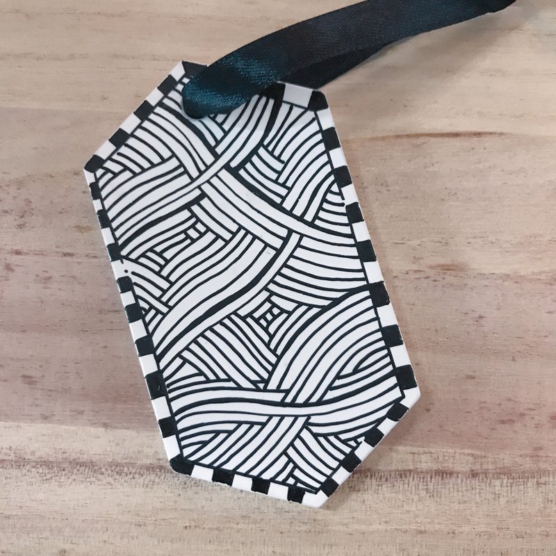 Hand-painted diffused Stone pendant [customizable] - Fragrances - Other Materials White