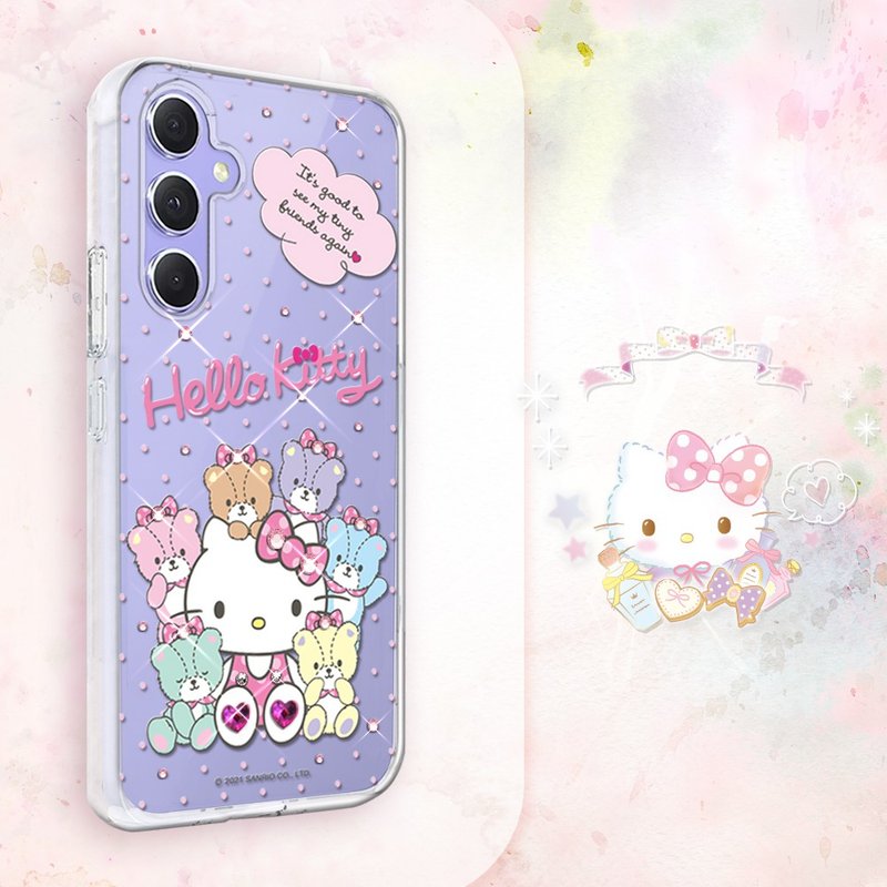 Samsung Galaxy A55/A54/A53/A35 薄型軽量軍事規格落下防止クリスタルケース - Katie Club - スマホケース・カバー - その他の素材 多色