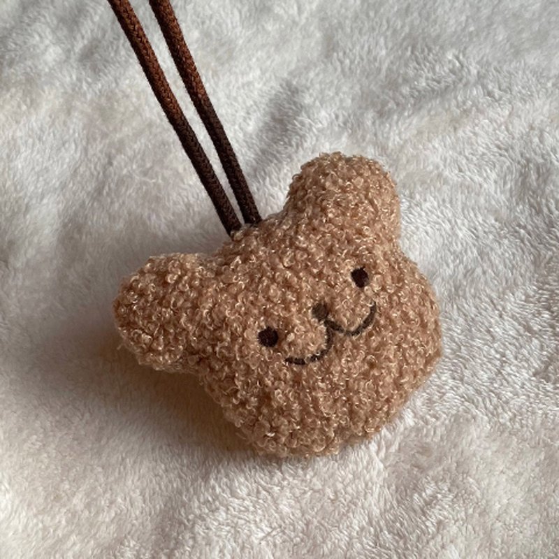 Korean Chezbebe caramel bear doll name tag gift for newborn baby - Kids' Toys - Cotton & Hemp 