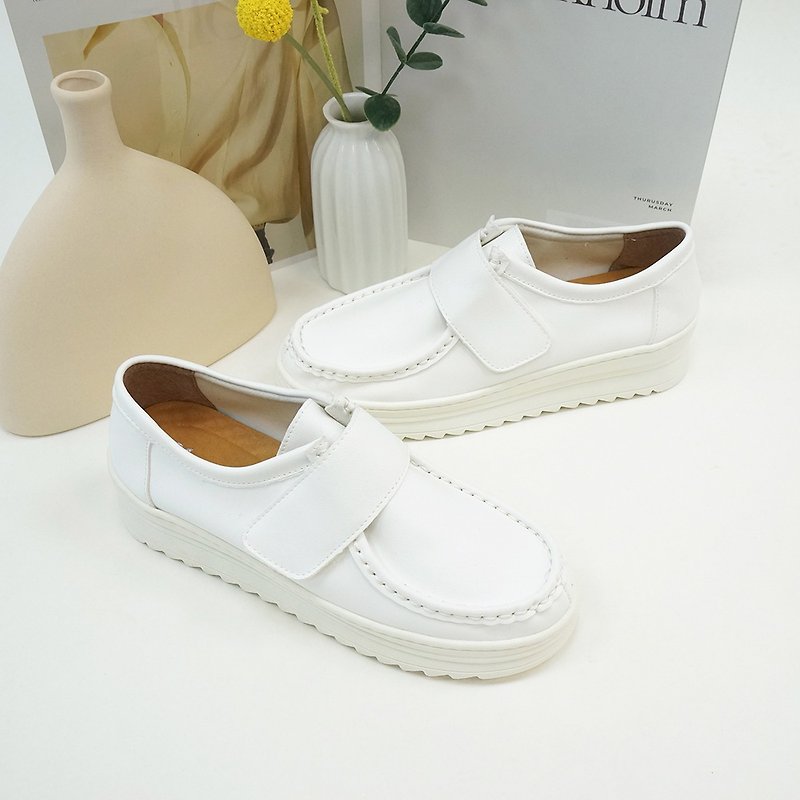 Lazy shoes MIT simple devil felt thick-soled casual shoes T52868 Material Matrio - Women's Casual Shoes - Other Materials 