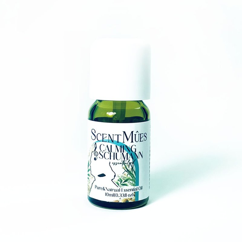 大音樂家系列 沉靜舒曼複方精油 10ml (高雅乳脂香) - 香氛/精油/擴香 - 精油 綠色