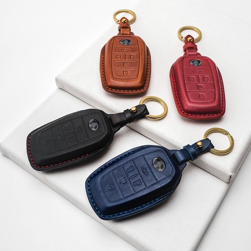 TOYOTA LEXUS LM Alphard Altis Smart Key Leather Case - Keychains - Genuine Leather 