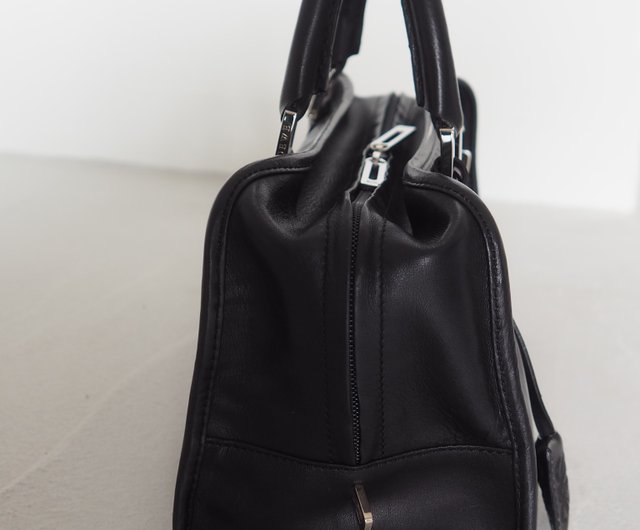 LOEWE ロエベ アマソナ 28 ボストンバッグ ブラック レザー LOEWE ロエベ アマソナ 28 ボストンバッグ ブラック レザー
