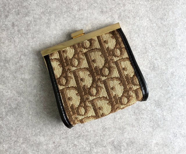 Dior ♡ ヴィンテージ トロッター がま口 財布 E512 クリスチャン