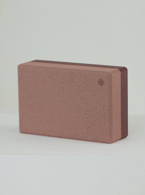 S2N 【S2N】NON-SLIP YOGA BLOCK 臺製軟木EVA瑜珈磚 Raspberry Dream