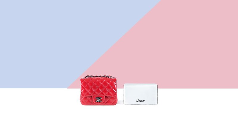 【Luxe-CC17】Chanel Classic Flap Square mini bag Ibao愛包枕 - 其他 - 其他材質 白色