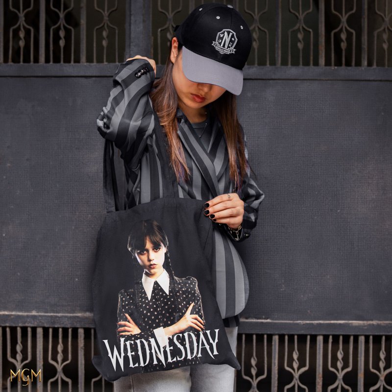 Wednesday - 托特包 - 側背包/斜背包 - 其他人造纖維 黑色
