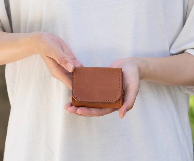 ボックス型 コインケース 小銭入れ 財布 ミニ財布 コンパクト 革
