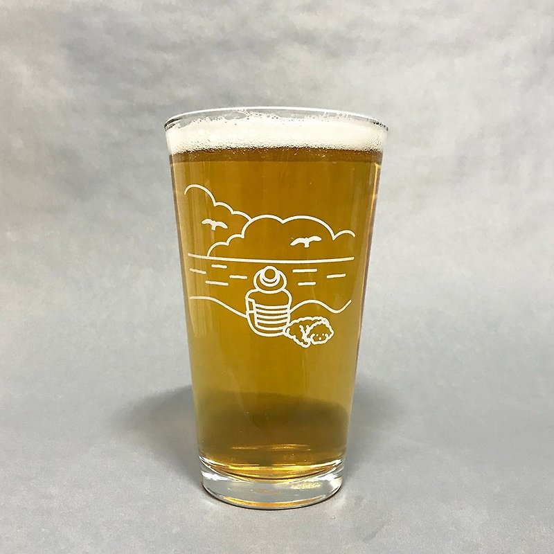 ビールグラス - マグカップ - ガラス 透明