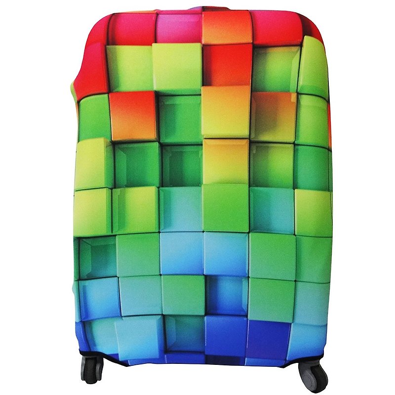 【Is Marvel】3D cushion luggage bag (L) - กระเป๋าเดินทาง/ผ้าคลุม - เส้นใยสังเคราะห์ หลากหลายสี