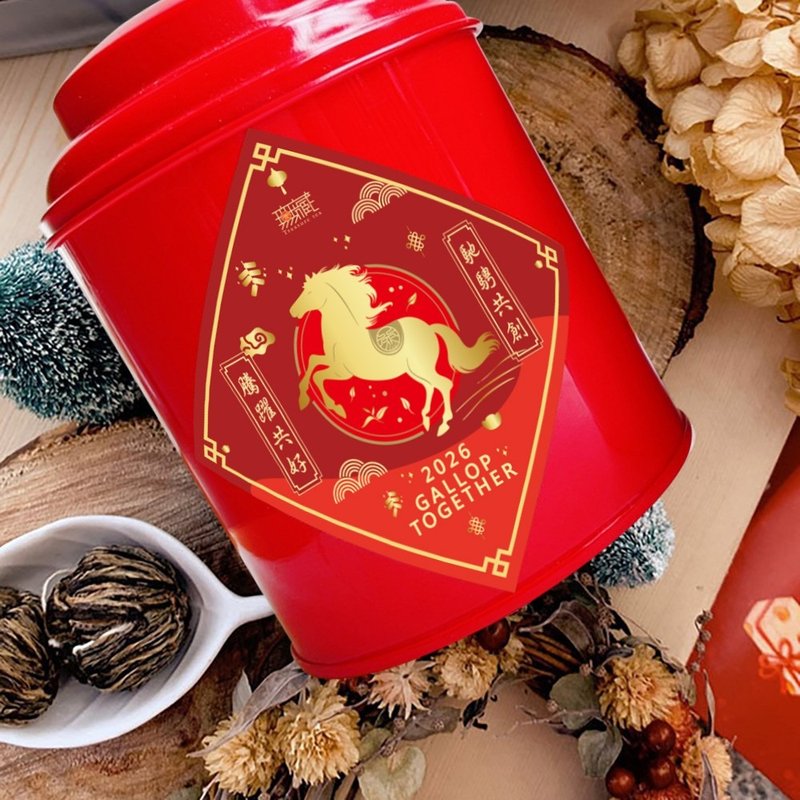 【Wu-Tsang】Flower Lover Tea-10 pcs in one pot set. - Tea - Other Materials Multicolor