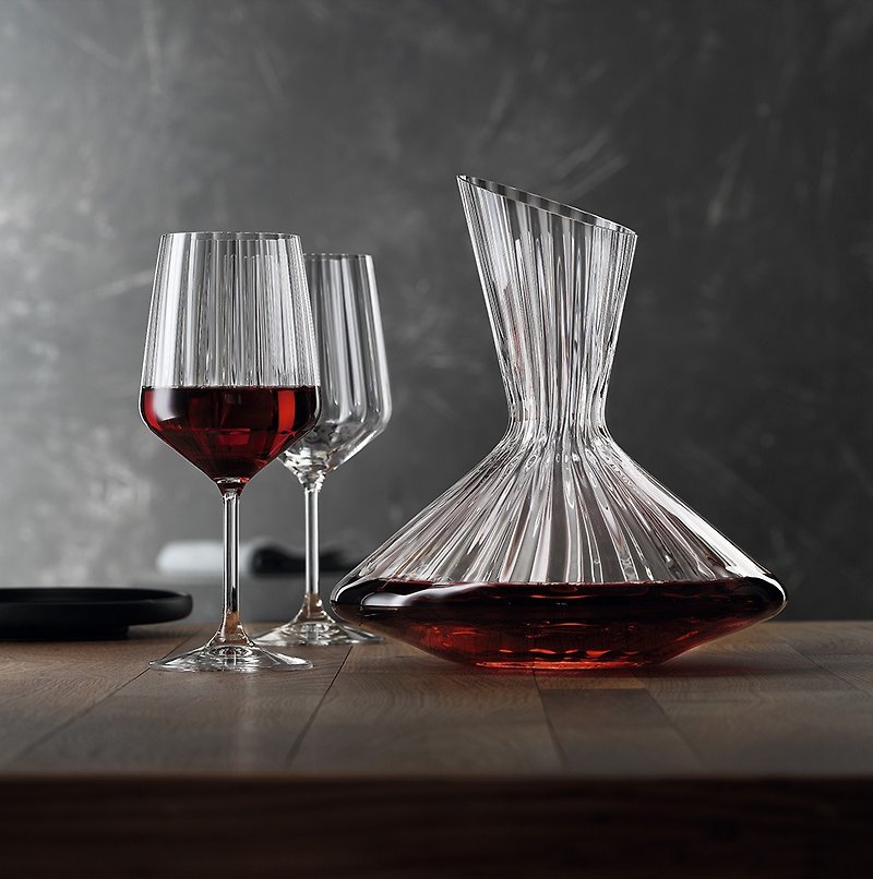 【Spiegelau】 Life Style醒酒器+紅酒杯彩盒組 - 酒杯/酒器 - 玻璃 