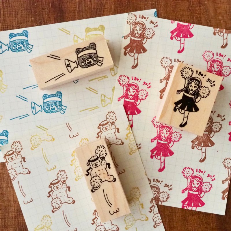 あなたの応援団ハンコ - 印章/印台 - 橡膠 