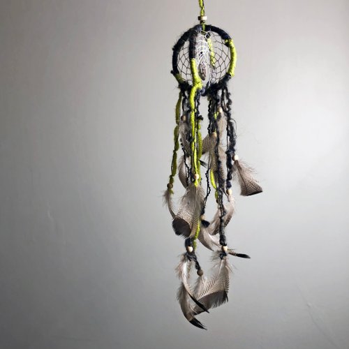 Large dream catcher Native American Handmade dreamcatcher green