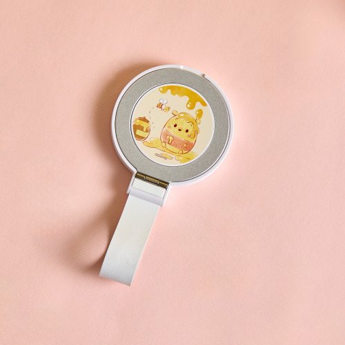 TOYSELECT Disney Ufufy-愛蜂蜜的小熊維尼15W磁吸支架無線充電器